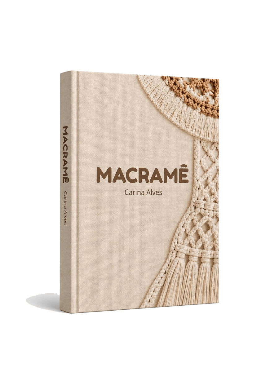 Capa do livro Macramê, de Carina Alves